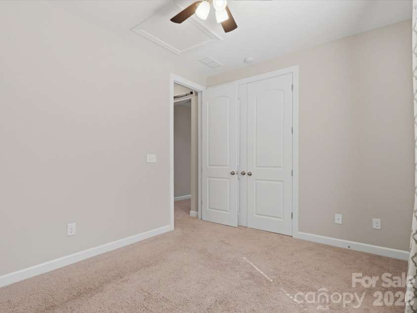 5353 Baker Lane, Clover, SC 29710.  MLS# CAR4401671, YatesRealty ID 39994. Spacious second bedroom.