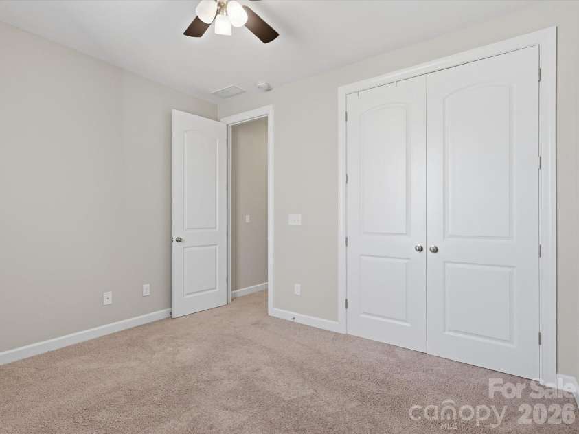 5353 Baker Lane, Clover, SC 29710.  MLS# CAR4401671, YatesRealty ID 39994. Third bedroom, located on the upper level.