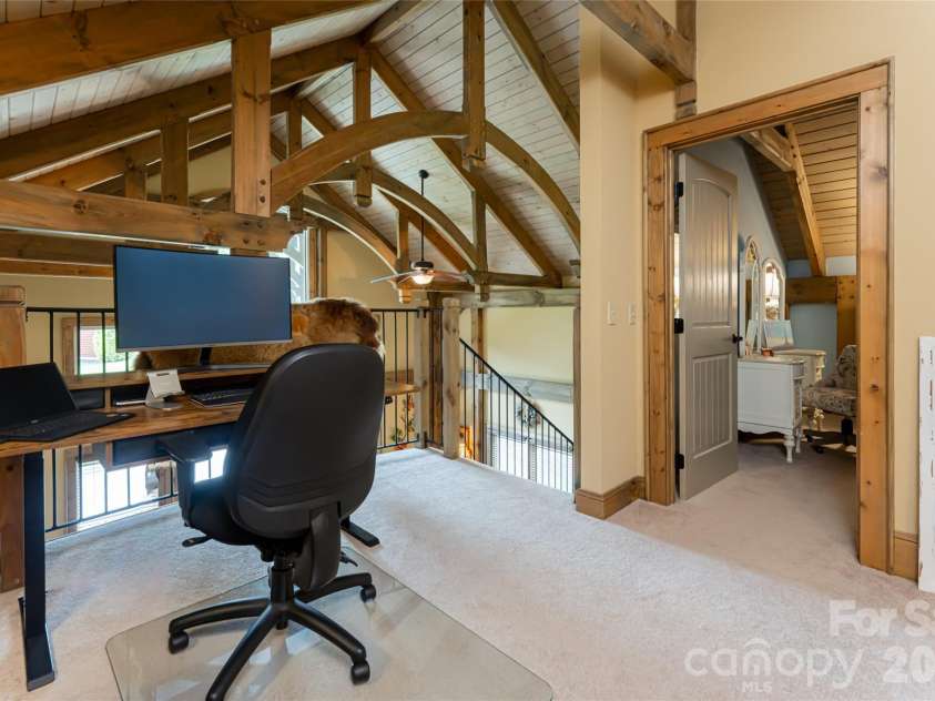 649 Panoramic Loop, Maggie Valley, NC 28751.  MLS# CAR4360546, YatesRealty ID 40031. Upper loft