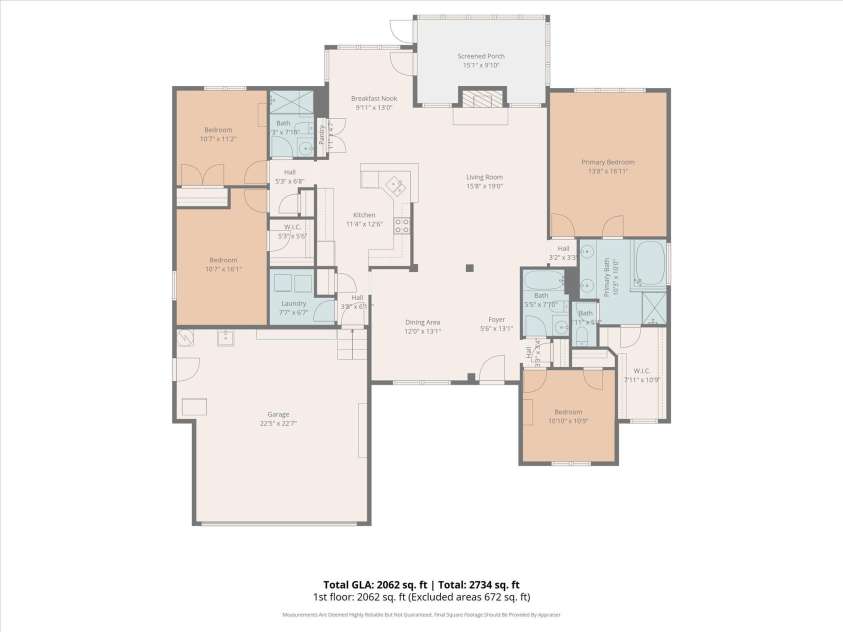 3619 Savannah Hills Drive, Matthews, NC 28105.  MLS# CAR4325650, YatesRealty ID 4004. Floorplan