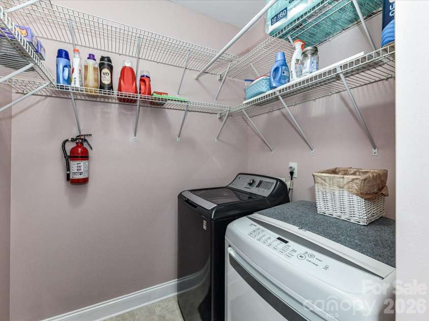 3619 Savannah Hills Drive, Matthews, NC 28105.  MLS# CAR4325650, YatesRealty ID 4004. Laundry Room