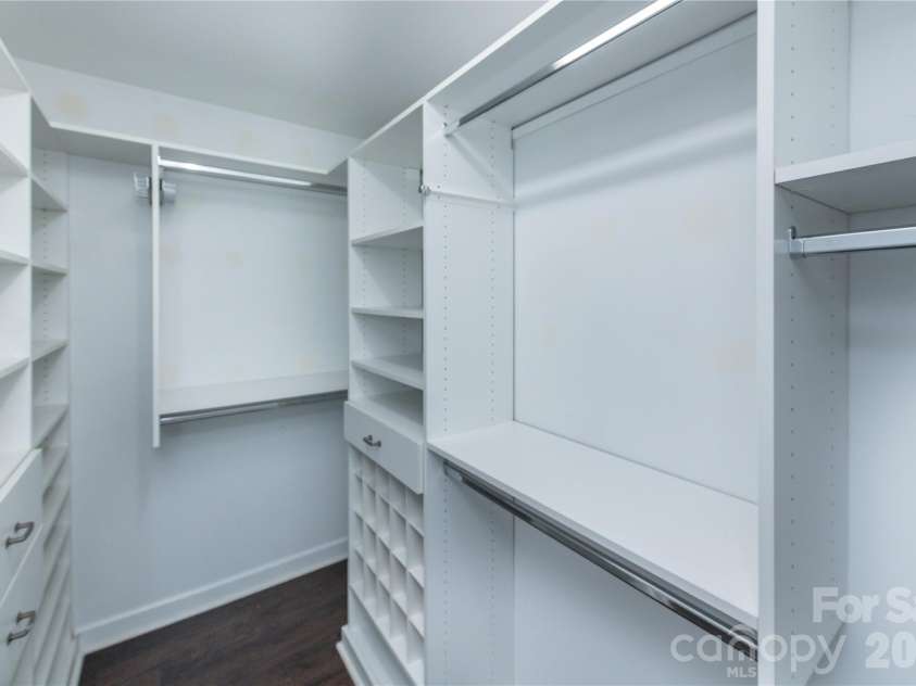 266 Kendra Drive, Concord, NC 28025.  MLS# CAR4401162, YatesRealty ID 40046. Walk-in closet with closet system