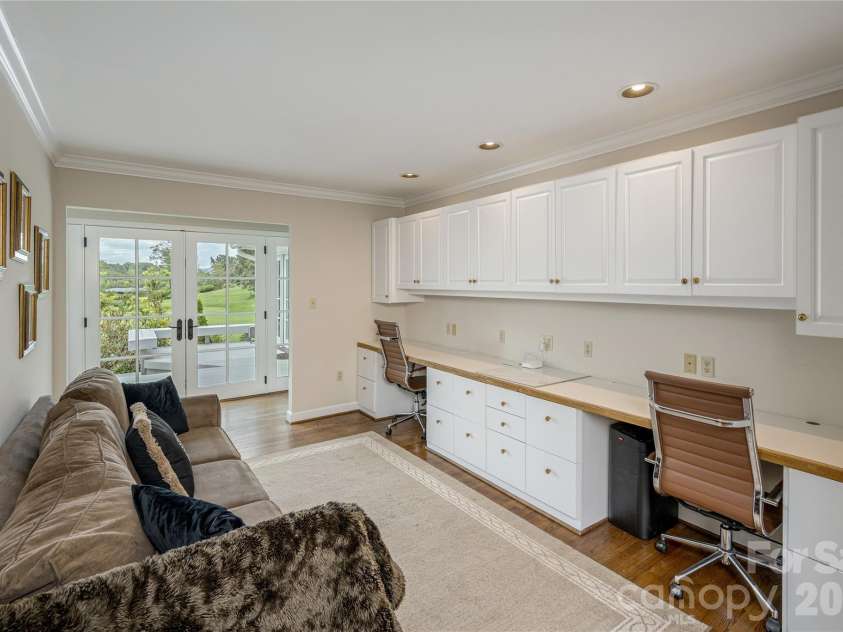 20 Inglewood Road, Asheville, NC 28804.  MLS# CAR4392997, YatesRealty ID 40056. Dedicated office/homework station with built-ins