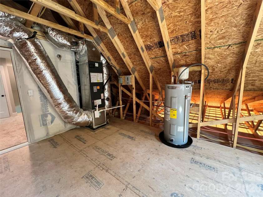 1144 Hwy 73 Highway, Albemarle, NC 28001.  MLS# CAR4408206, YatesRealty ID 40076. Attic
