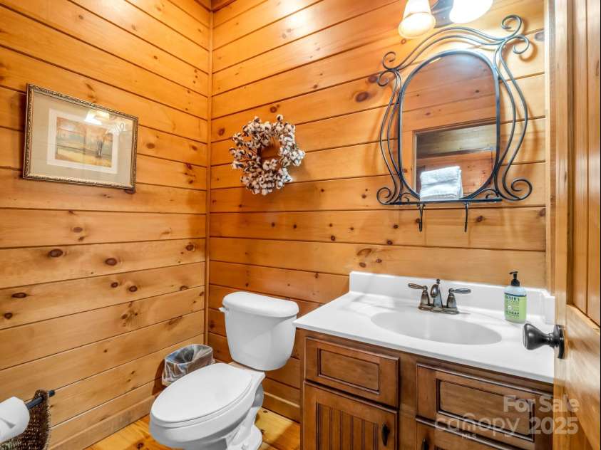 120 Rocky Mountain Drive, Lake Lure, NC 28746.  MLS# CAR4328799, YatesRealty ID 4008. Basement 1/2 bath