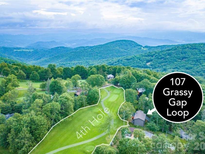 107 Grassy Gap Loop Road, Beech Mountain, NC 28604.  MLS# CAR4408142, YatesRealty ID 40082. 