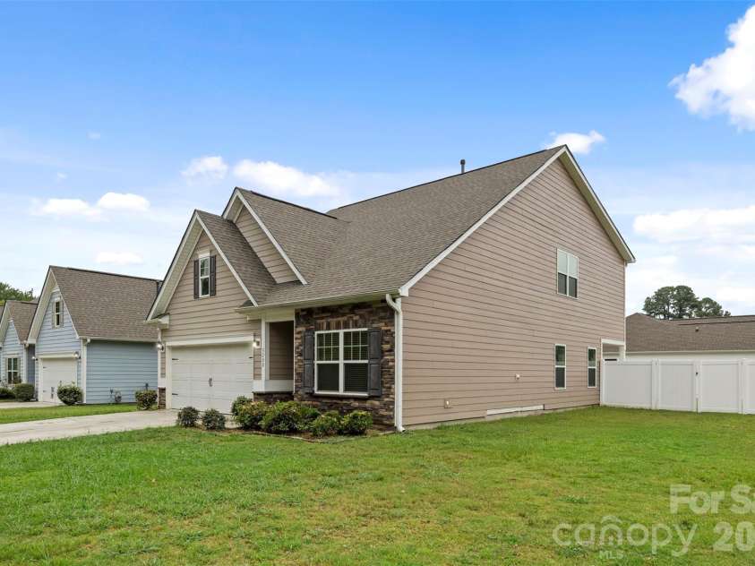 3200 Hickory Grove Drive, Monroe, NC 28110.  MLS# CAR4408208, YatesRealty ID 40094. Exterior Side View
