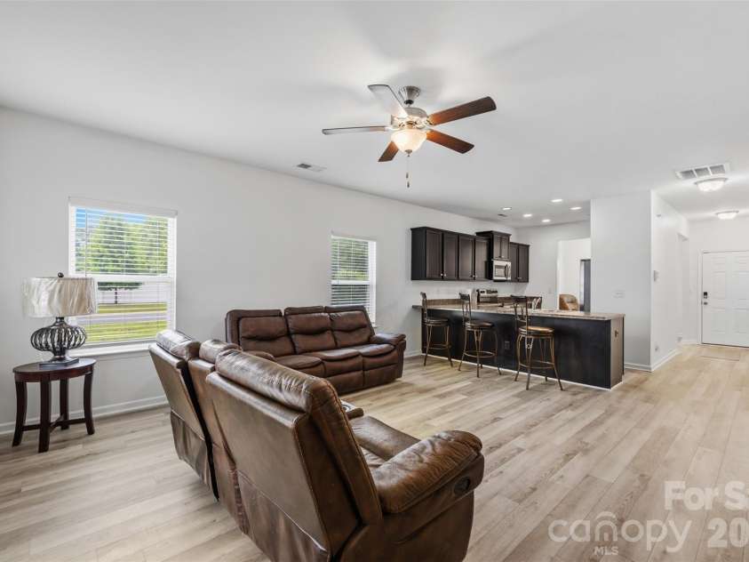 3200 Hickory Grove Drive, Monroe, NC 28110.  MLS# CAR4408208, YatesRealty ID 40094. Living Room