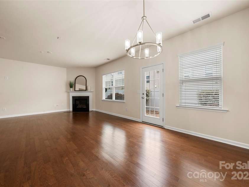 113 Burlingame Court, Mooresville, NC 28117.  MLS# CAR4228046, YatesRealty ID 4010. Living Room and Dining Room have lots of natural light.