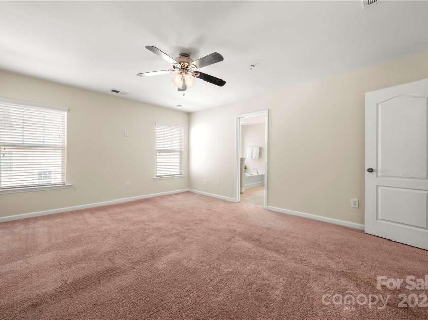 113 Burlingame Court, Mooresville, NC 28117.  MLS# CAR4228046, YatesRealty ID 4010. Primary Bedroom 