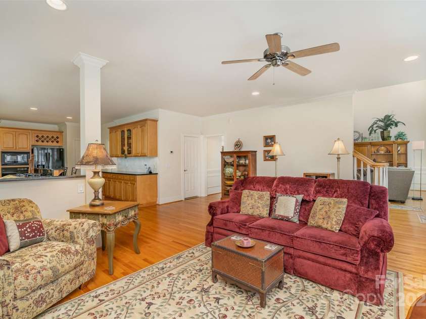 4828 Beth Lane, Harrisburg, NC 28075.  MLS# CAR4231144, YatesRealty ID 4010. Cozy Den Area Right off the Kitchen