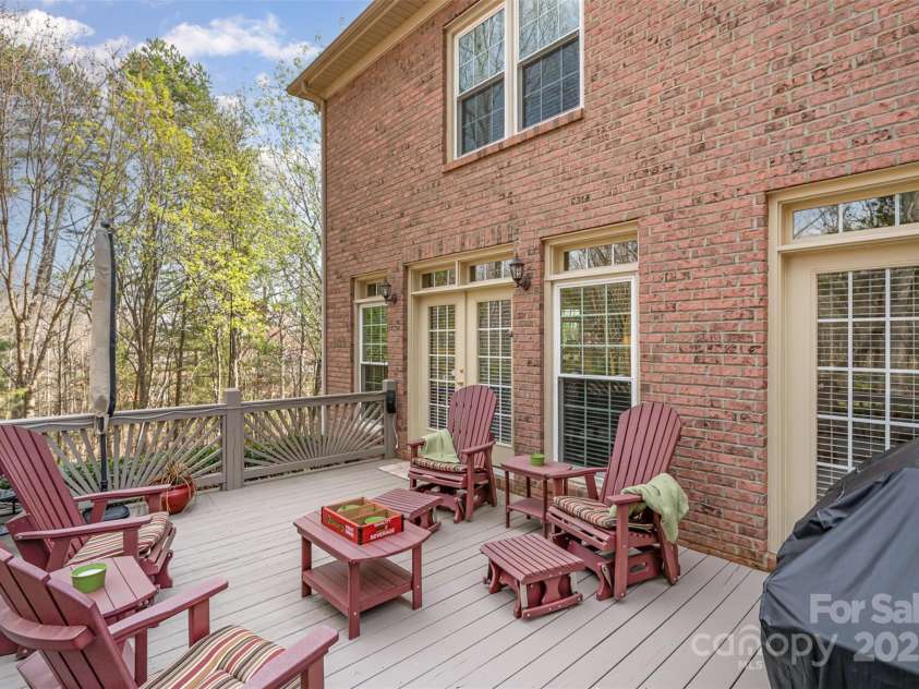 4828 Beth Lane, Harrisburg, NC 28075.  MLS# CAR4231144, YatesRealty ID 4010. Enjoy the Large Back Deck with Family and Friends