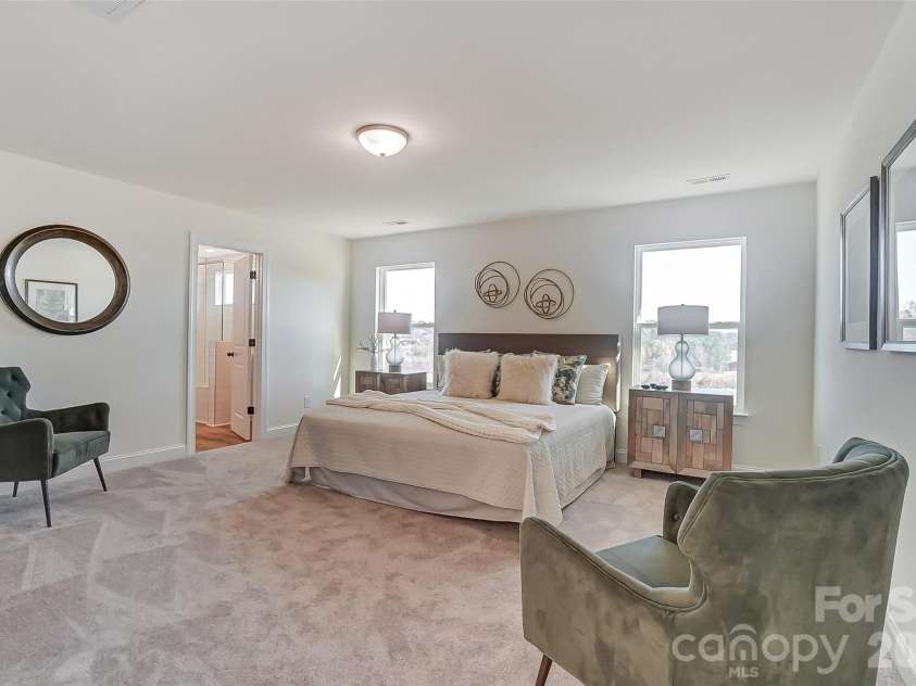 2223 Caravan Lane, Stanley, NC 28164.  MLS# CAR4398021, YatesRealty ID 40101. Primary Bedroom