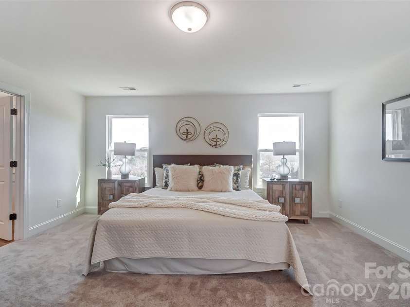 2223 Caravan Lane, Stanley, NC 28164.  MLS# CAR4398021, YatesRealty ID 40101. Primary Bedroom