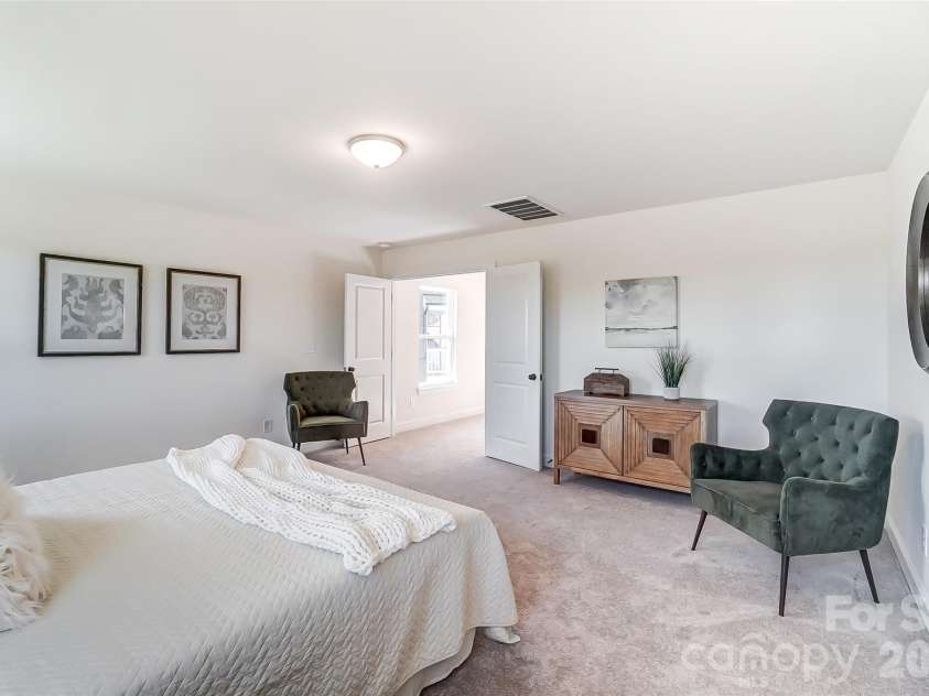 2223 Caravan Lane, Stanley, NC 28164.  MLS# CAR4398021, YatesRealty ID 40101. Primary Bedroom