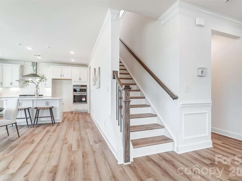 2223 Caravan Lane, Stanley, NC 28164.  MLS# CAR4398021, YatesRealty ID 40101. Stairs