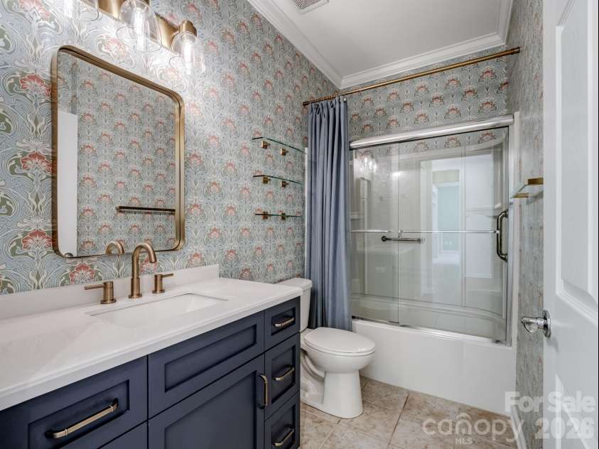 2035 Kennedy Drive, Indian Land, SC 29707.  MLS# CAR4278043, YatesRealty ID 4011. Updated Guest Bath