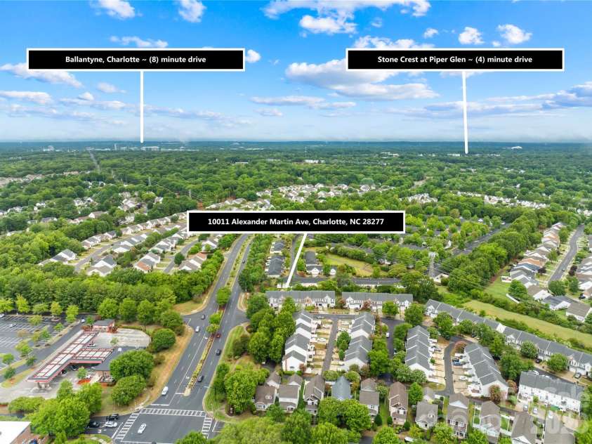 10011 Alexander Martin Avenue, Charlotte, NC 28277.  MLS# CAR4407892, YatesRealty ID 40111. 