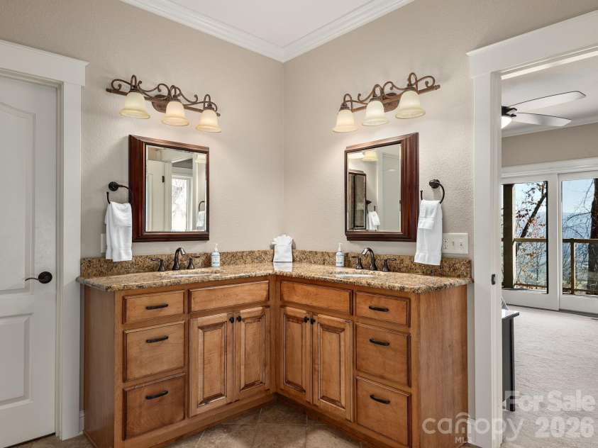 26 Ashewood Lane, Waynesville, NC 28786.  MLS# CAR4325557, YatesRealty ID 4013. Custom Designed Primary Bath 