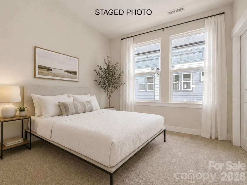 1611 Polk Street, Charlotte, NC 28206.  MLS# CAR4207832, YatesRealty ID 4015. Bedroom 2  *Virtually Staged*