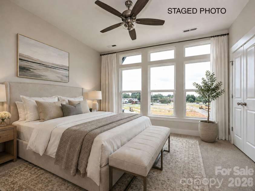 1611 Polk Street, Charlotte, NC 28206.  MLS# CAR4207832, YatesRealty ID 4015. Premier Bedroom  *Virtually Staged*