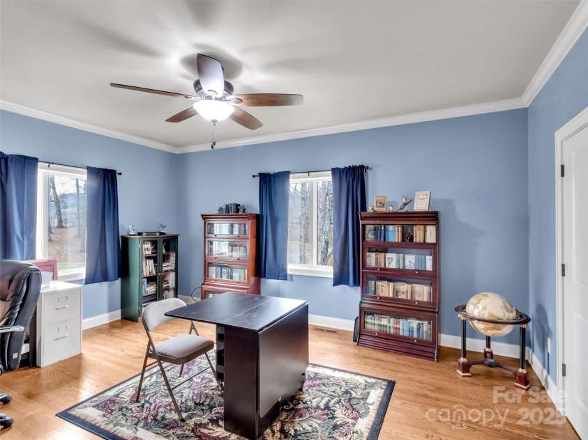178 Sapphire Place, Clyde, NC 28721.  MLS# CAR4235049, YatesRealty ID 4016. Office or 3rd Bedroom on Main Level