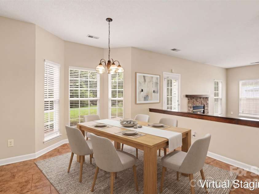 12616 Coral Sunrise Drive, Huntersville, NC 28078.  MLS# CAR4408052, YatesRealty ID 40169. Virtually Staged