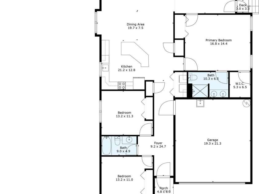 27 Gray Wolf Lane, Hendersonville, NC 28792.  MLS# CAR4285060, YatesRealty ID 4017. Floor Plan