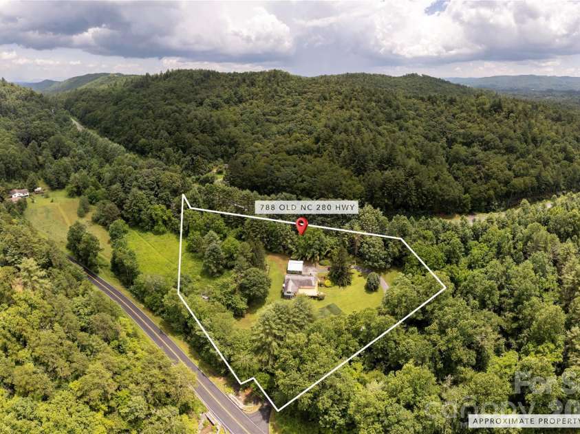 788 Old NC 280 Highway, Pisgah Forest, NC 28768.  MLS# CAR4405413, YatesRealty ID 4017. 