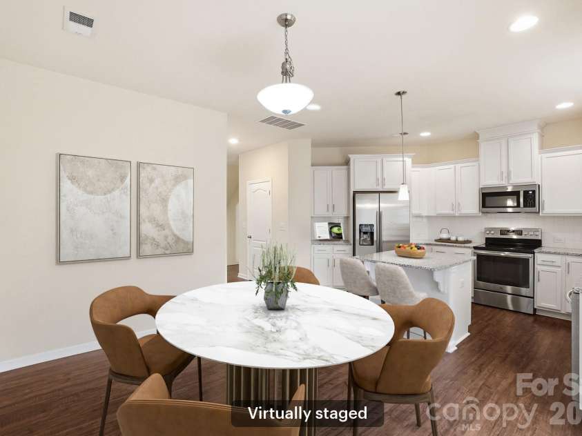 327 Annandale Drive, Fort Mill, SC 29708.  MLS# CAR4387061, YatesRealty ID 40200. Virtually staged dining area