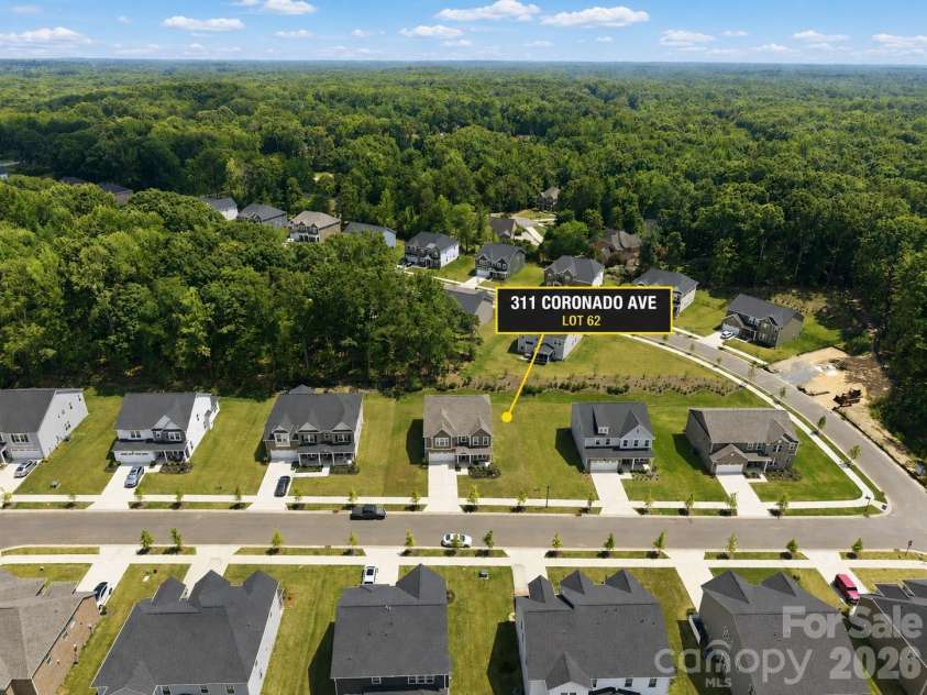 311 Coronado Avenue, Matthews, NC 28104.  MLS# CAR4400272, YatesRealty ID 40201. 