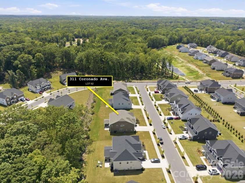 311 Coronado Avenue, Matthews, NC 28104.  MLS# CAR4400272, YatesRealty ID 40201. 