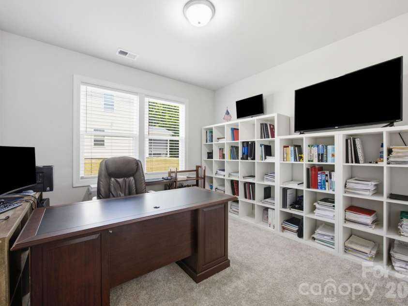 311 Coronado Avenue, Matthews, NC 28104.  MLS# CAR4400272, YatesRealty ID 40201. Guest bedroom on the main floor. Currently being used as another office.