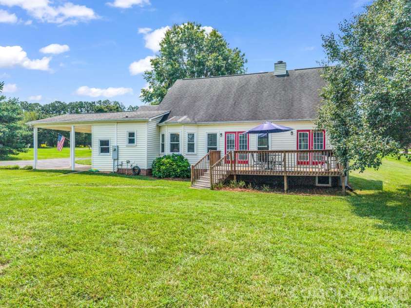 2778 Moose Gantt Trail, Crouse, NC 28033.  MLS# CAR4407300, YatesRealty ID 40211. Back view