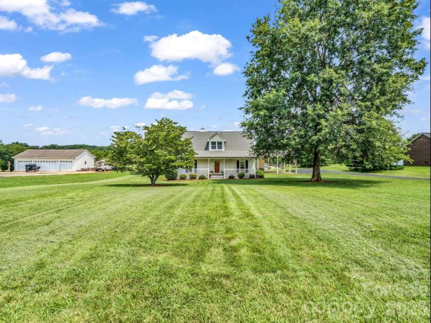 2778 Moose Gantt Trail, Crouse, NC 28033.  MLS# CAR4407300, YatesRealty ID 40211. Front from road 1.6 acre parcel