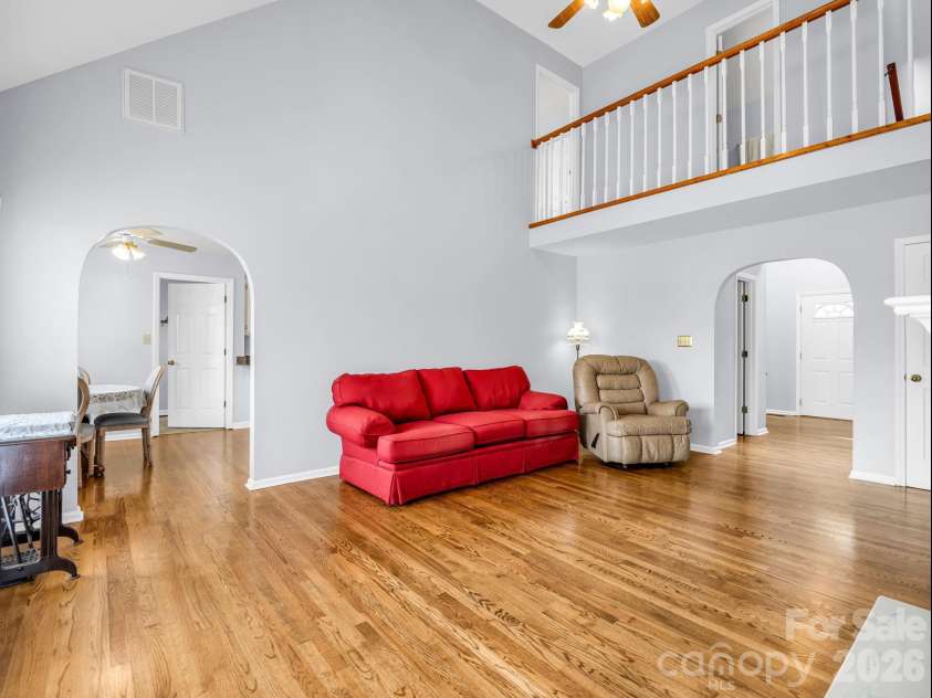 2778 Moose Gantt Trail, Crouse, NC 28033.  MLS# CAR4407300, YatesRealty ID 40211. Living room