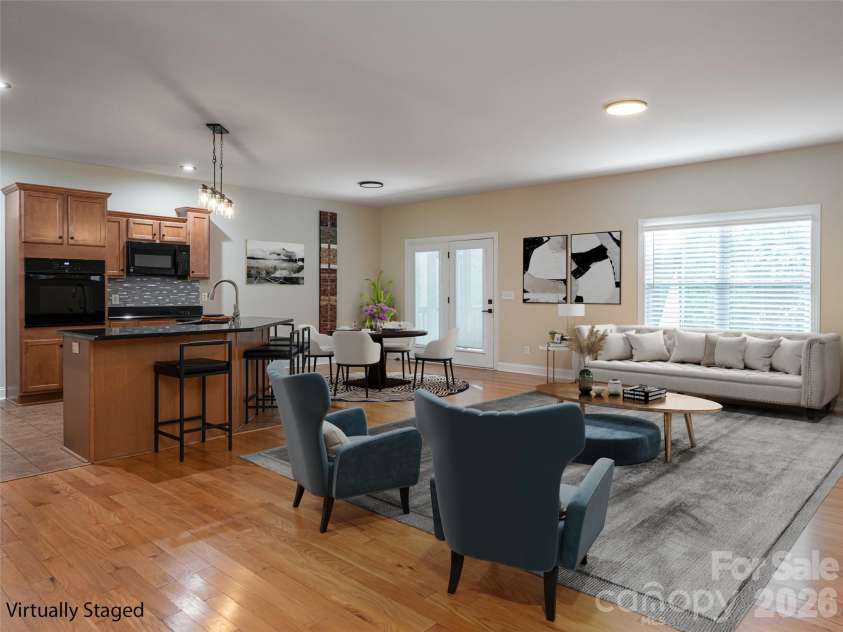 125 Craggy Street, Black Mountain, NC 28711.  MLS# CAR4407539, YatesRealty ID 40218. Open Floor Plan