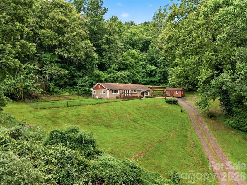 3882 New Leicester Highway, Leicester, NC 28748.  MLS# CAR4402030, YatesRealty ID 40226. 