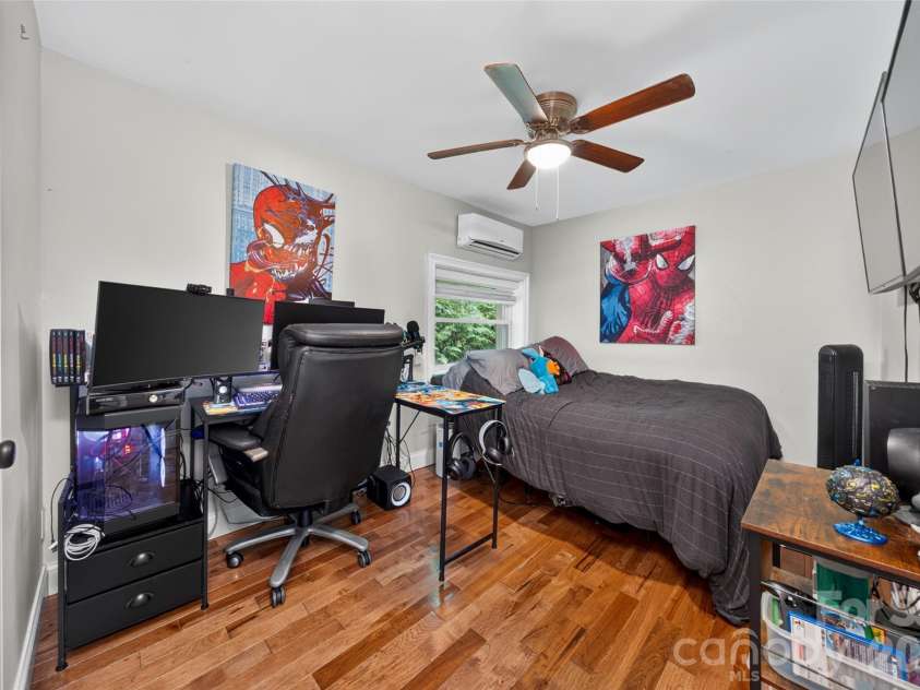 3882 New Leicester Highway, Leicester, NC 28748.  MLS# CAR4402030, YatesRealty ID 40226. Bedroom 2
