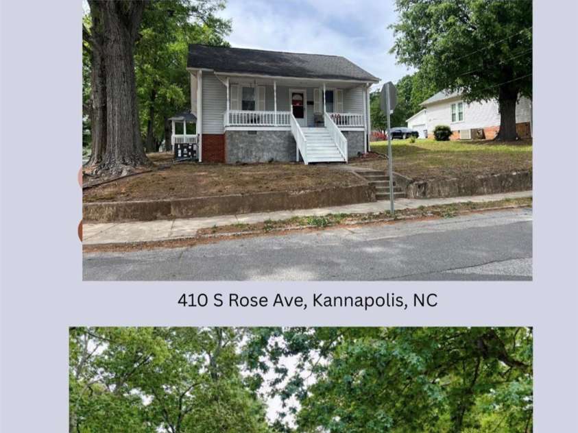 410 Rose Avenue, Kannapolis, NC 28083.  MLS# CAR4409220, YatesRealty ID 40247. 