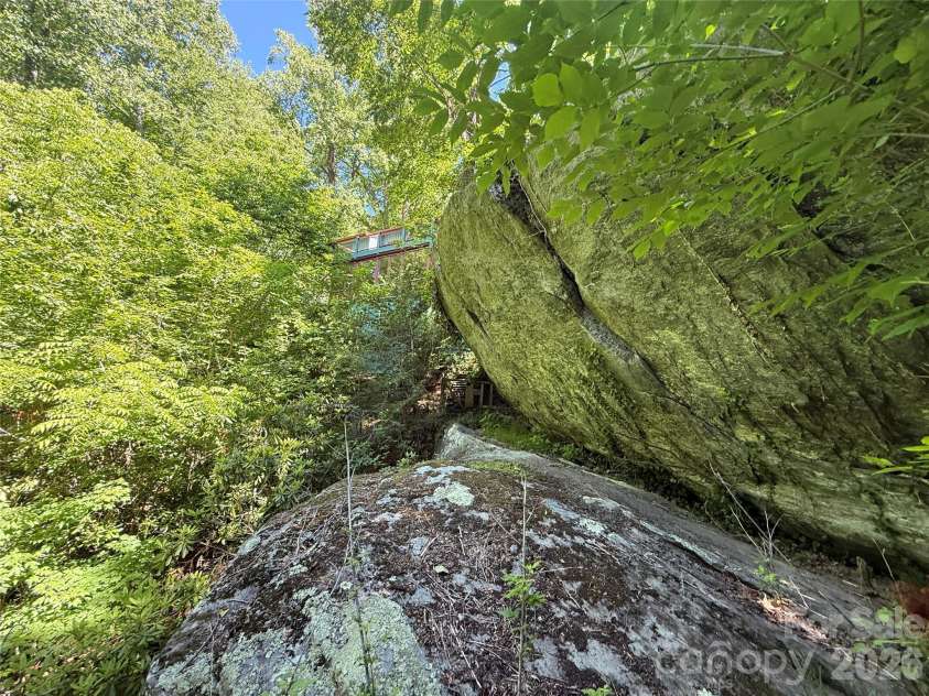 1590 Shulls Mill Road, Boone, NC 28607.  MLS# CAR4389715, YatesRealty ID 40251. Large rock outcroppings!