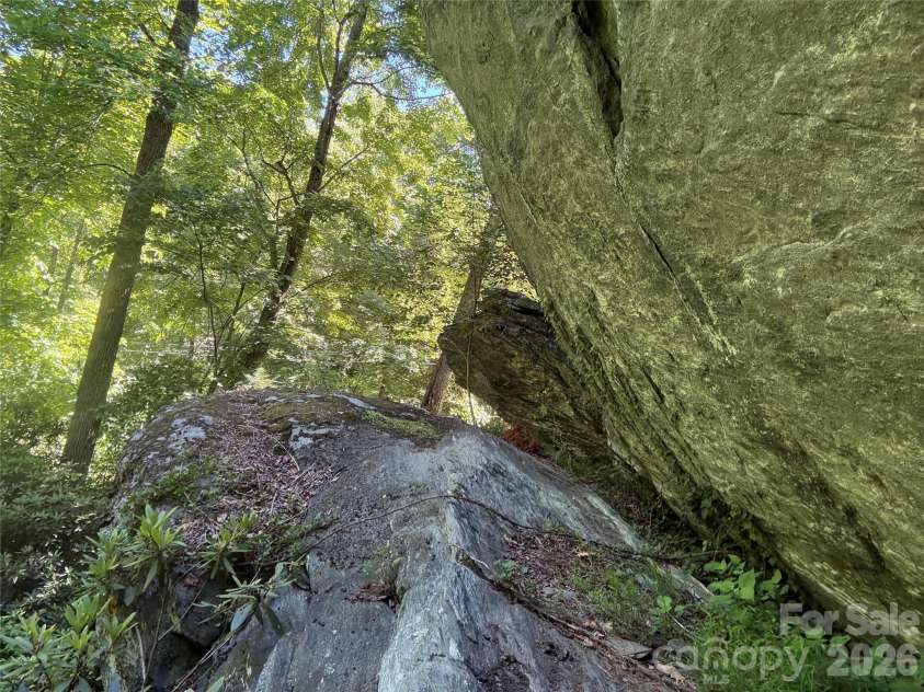 1590 Shulls Mill Road, Boone, NC 28607.  MLS# CAR4389715, YatesRealty ID 40251. Large rock outcroppings!