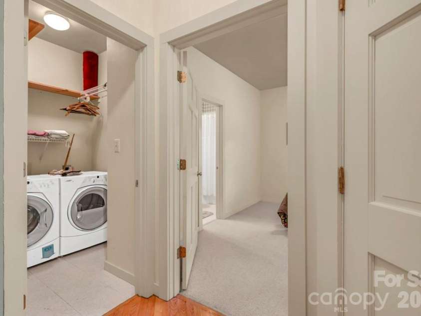1590 Shulls Mill Road, Boone, NC 28607.  MLS# CAR4389715, YatesRealty ID 40251. Lower-level laundry room