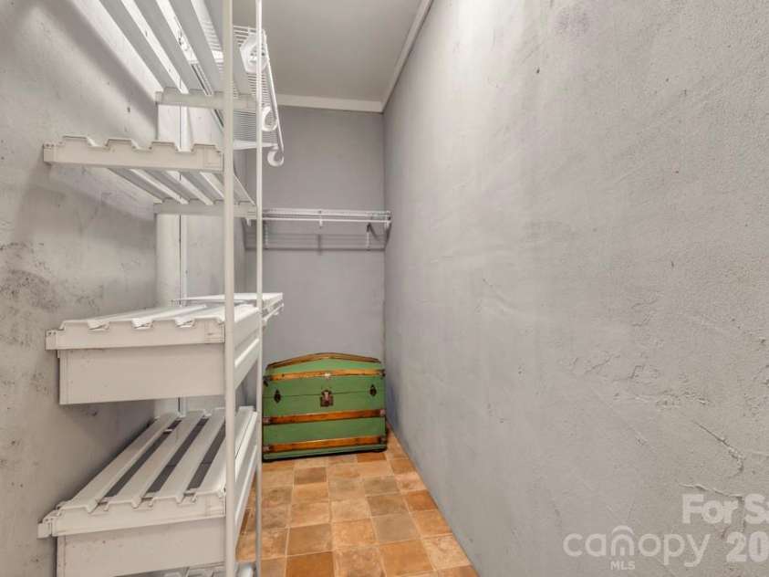 1590 Shulls Mill Road, Boone, NC 28607.  MLS# CAR4389715, YatesRealty ID 40251. Lower-level storage closet