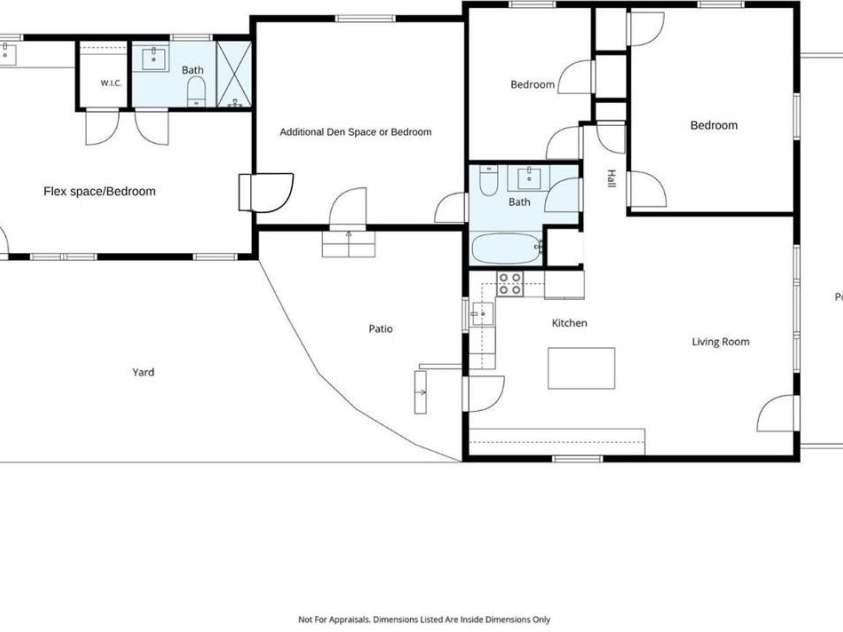 407 Hiawassee Avenue, Black Mountain, NC 28711.  MLS# CAR4406378, YatesRealty ID 40256. Main House Floorplan