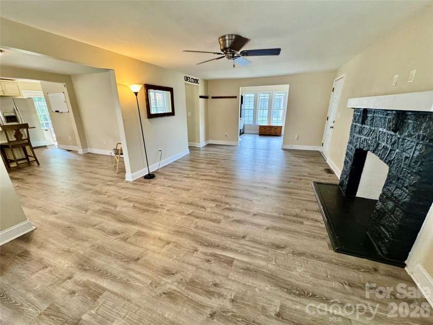 205 Tournament Drive, Concord, NC 28025.  MLS# CAR4407976, YatesRealty ID 40257. Living room