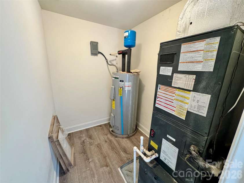 205 Tournament Drive, Concord, NC 28025.  MLS# CAR4407976, YatesRealty ID 40257. Upstairs mechanical room