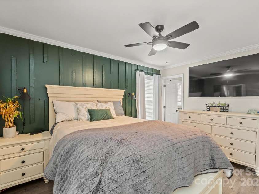 123 Scotch Irish Lane, Troutman, NC 28166.  MLS# CAR4240749, YatesRealty ID 4026. Primary Bedroom