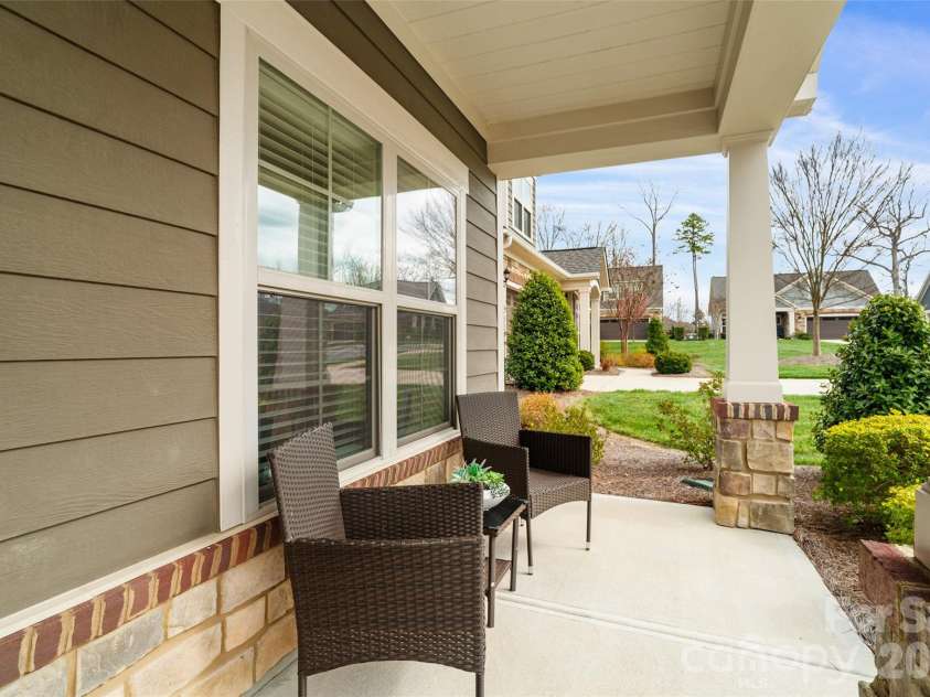 2106 Epworth Court, Waxhaw, NC 28173.  MLS# CAR4356029, YatesRealty ID 4026. Front porch, perfect for relaxing