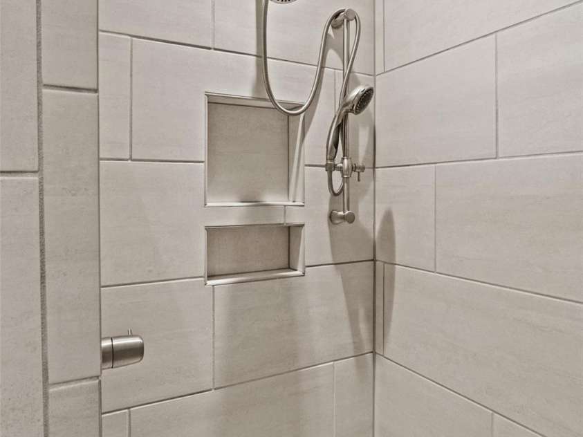 2106 Epworth Court, Waxhaw, NC 28173.  MLS# CAR4356029, YatesRealty ID 4026. Primary bathroom walk-in shower